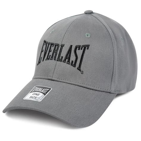 Бейсболка Everlast Classic Logo RE004GR серая - EverlastRUS