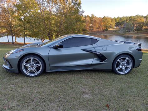 Sold Corvette Lt Coupe Z Hypersonic Gray Only Miles