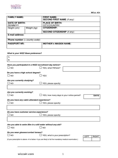 Cabin Crew Datasheet Government Information Crimes