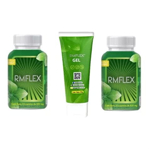 Rmflex Frascos Tabletas C U Gel Rmflex Original Meses Sin