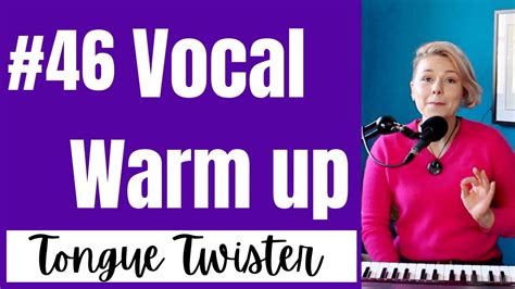 Tongue Twisters Beginner English Articulation Exercise Vocal Warm