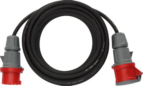 Professional Cee Extension Cable Ip M Black H Rn F G Pin