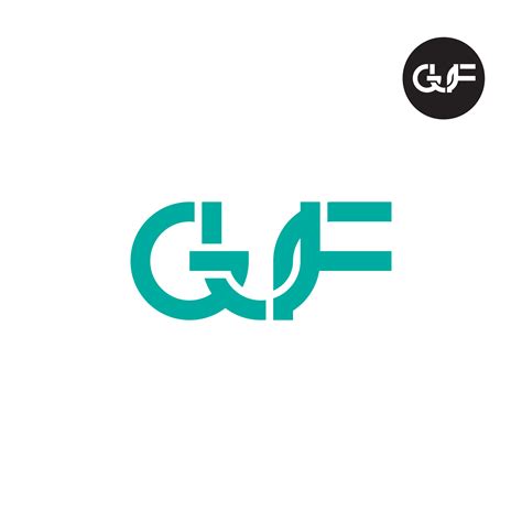 Letter GUF Monogram Logo Design 36177401 Vector Art at Vecteezy