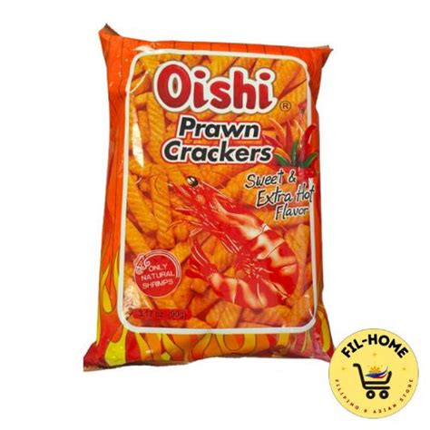 Oishi Prawn Crackers Sweet Extra Hot G Fil Home