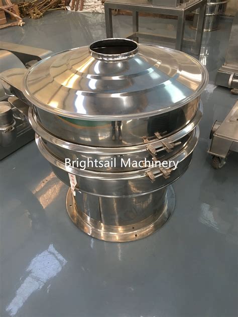 Spice Cumin Cardamom Vibrating Sieve Powder Rotary Sifter Machine