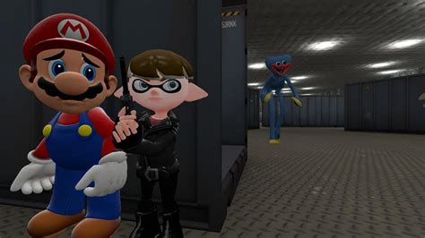 Gmod Splatoonsmg4 At Poppys Playtime Factory By Superfiregmod On