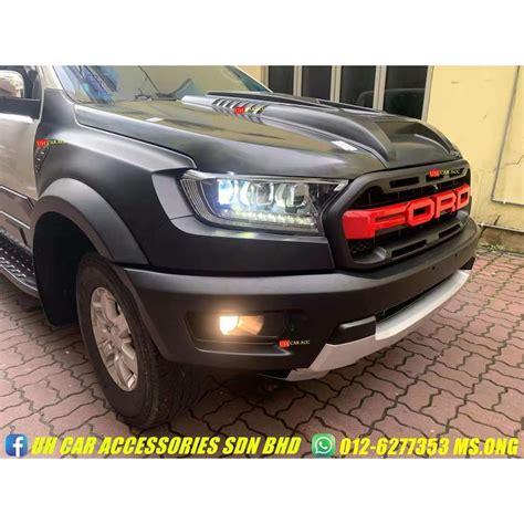 Ford Ranger T7 T8 2015 2021 Convert Raptor Bumper Bodykit Fender Wide