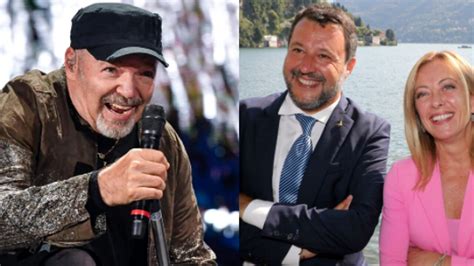 Vasco Rossi Contro Meloni E Salvini Creano Odio Per Consensi Poi L