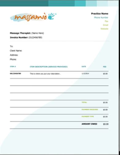 Free 9 Spa Receipt Forms In Pdf