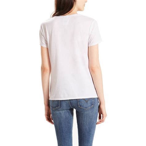 Levis The Perfect Women S T Shirt White 17369 0053