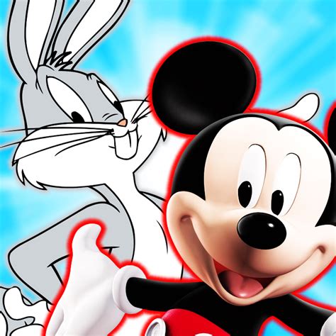 Mickey Mouse vs Bugs Bunny ICON by Zelrom on DeviantArt