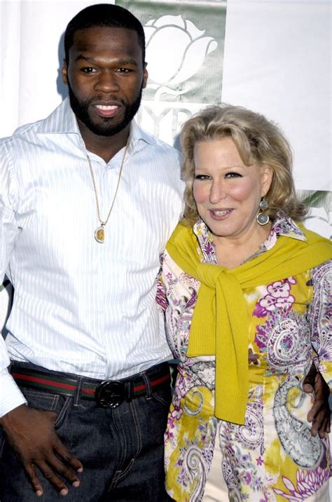 50 Cent And Bette Midler Became Firm Friends When They Worked Together