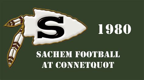 Sachem Football At Connetquot 1980 Youtube