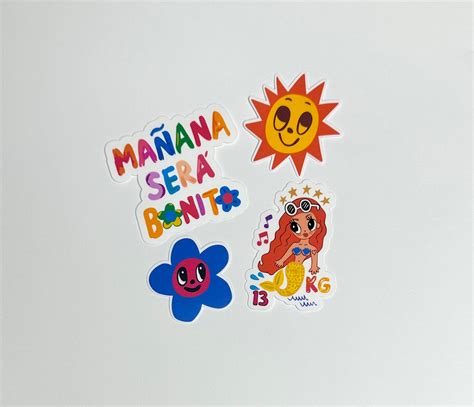 Karol G Mañana Sera Bonito Sticker Pack Karol G Stickers Etsy Hong Kong