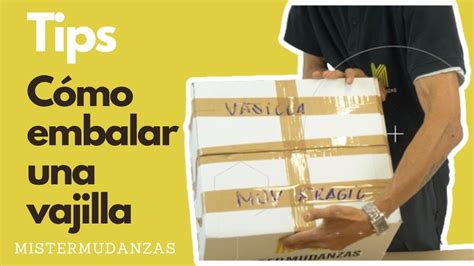 Cómo Embalar Vajilla de la mejor forma MISTERMUDANZAS YouTube