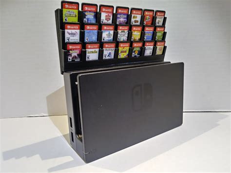 Stl File Nintendo Switch Game Cartridge Holder・template To Download And 3d Print・cults