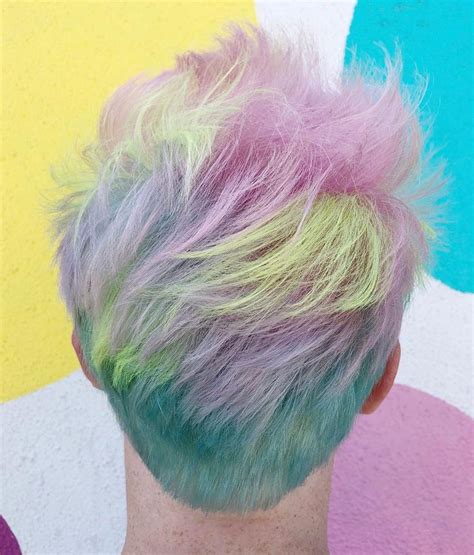 35 of the Most Beautiful Short Hairstyles with Pastel Colors | Pastel ...