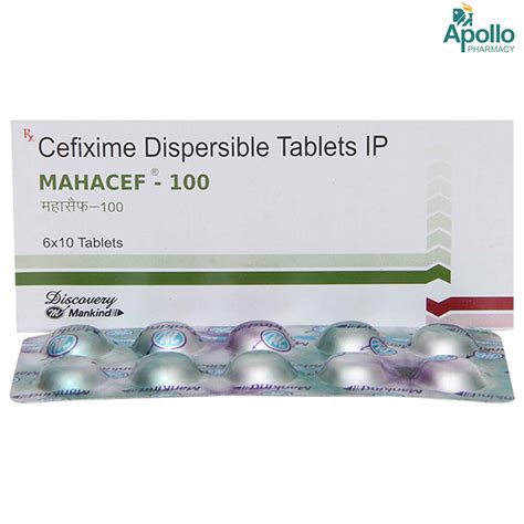 Mahacef 100 Mg Tablet 10 S Price Uses Side Effects Composition