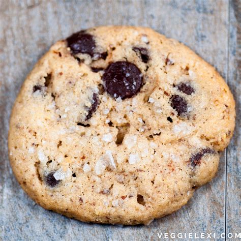 Salted Tahini Chocolate Chip Cookies Veggie Lexi