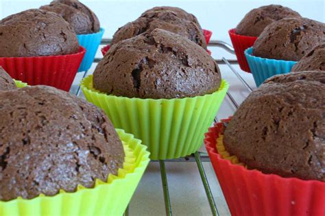 MAGDALENAS DE CHOCOLATE SIN GLUTEN Pruébalas hoy