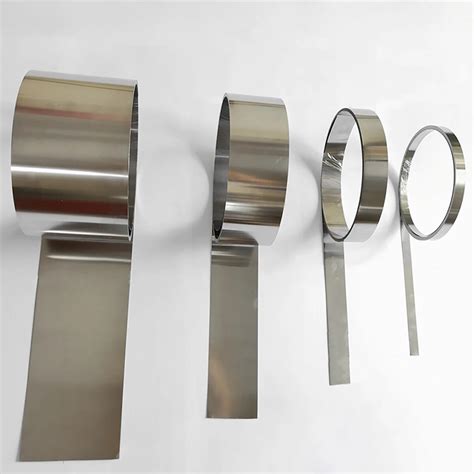 Meter Stainless Steel Foil Strip Steel Foil Roll Narrow Strip