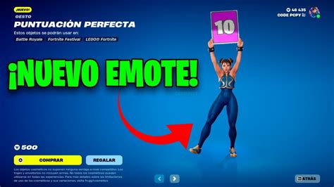 Puntuación Perfecta Perfect Score Fortnite Emote Youtube