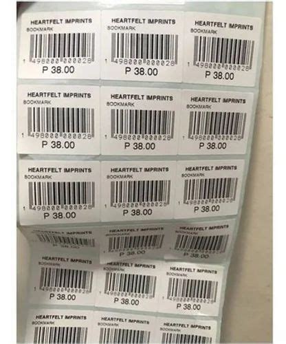 Pre Printed Barcode Label Size 2x1 Inch At Best Price In Noida ID