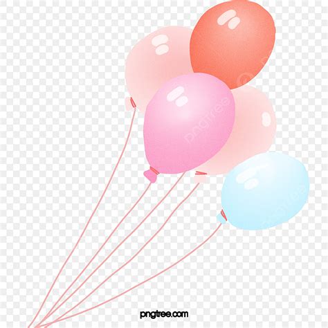 Floating Balloons Clipart Png Images Colored Floating Balloons Wedding