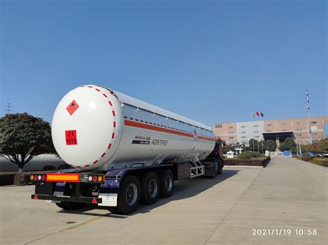 Hot Sale M Lpg Transport Trailer Axles Propane Butane Gas Storage