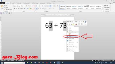 Cara Mudah Membuat Pangkat Pada Microsoft Word 2013 Garo Blog