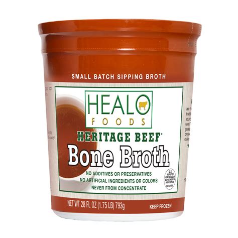 Heritage Beef Bone Broth Healo Foods