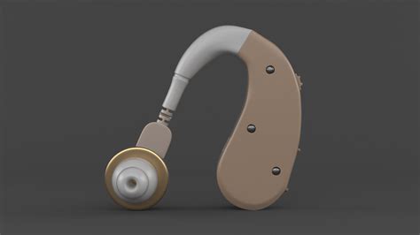 Hearing Aid 3D Model - TurboSquid 2133059