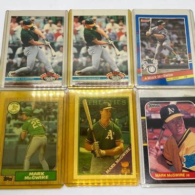 LOT 146 Mark McGwire Baseball Cards EstateSales Org