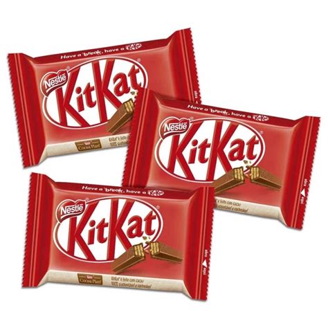 Biscoito Chocolate Wafer Kitkat Nestlé Sabores Sortidos 41 5g Shopee