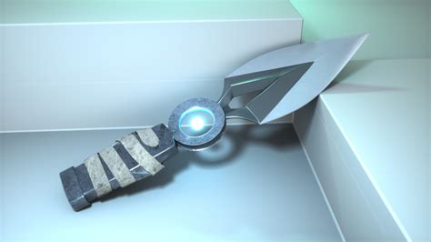 Artstation Valorant Jett Knife Game Assets