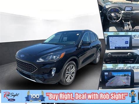 Pre Owned 2022 Ford Escape Sel 4 Door Suv In Kansas City P3147 Rob Sight Ford