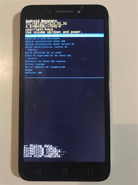 Hard Reset Cualquier Alcatel Pixi