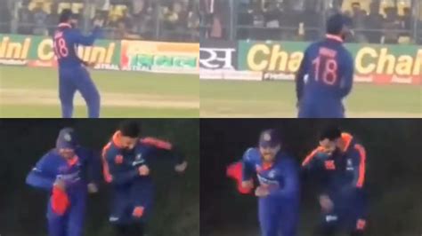 Ind V Sl Watch Ishan Kishan Virat Kohli Entertain Eden Crowd