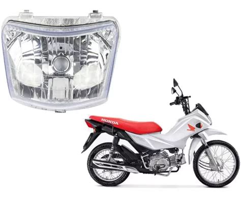 Bloco Óptico Farol Honda Pop 100 2007 A 2015 Parcelamento sem juros