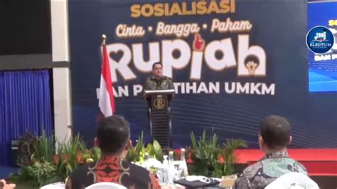 Bank Indonesia Jember Menggelar Sosialisasi Cinta Bangga Dan Paham Rupiah