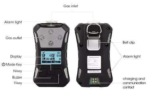 Portable Explosion Proof Hydrogen H2 Gas Detector