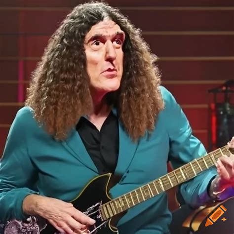 Weird Al Yankovic On The Joe Rogan Experience On Craiyon