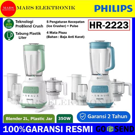 Jual Blender Philips Hr In Kapasitas L Garansi Resmi