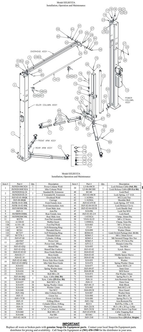Rotary Spoa7 Spoa9 Spo9 Parts Manual Epc