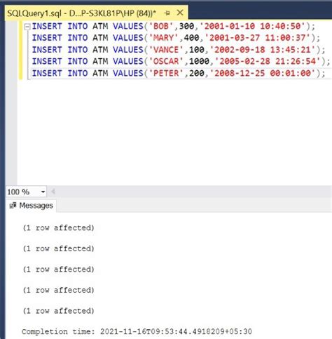 How To Select Data Between Two Dates And Times In Sql Server