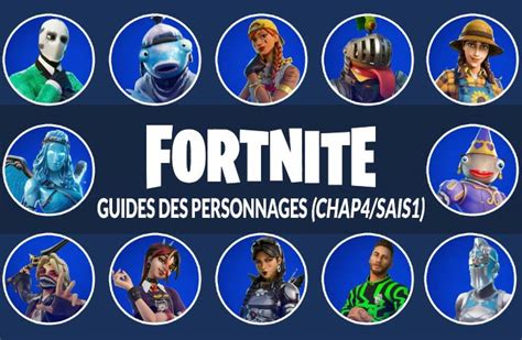 Guide Fortnite Chapitre 4 Saison 1 Emplacements De Tous Les