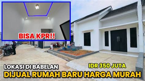 Dijual Rumah Minimalis Modern Tipe 45 60 Harga Murah 350 Juta Bisa