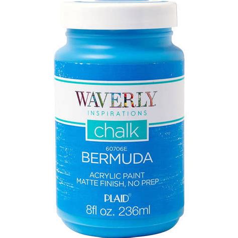 Waverly Inspirations Chalk Paint Ultra Matte Bermuda 8 Fl Oz