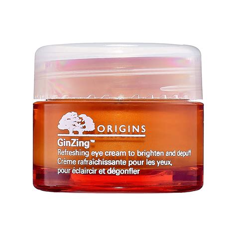 Ginzing Refreshing Eye Cream To Brighten And Depuff Origins