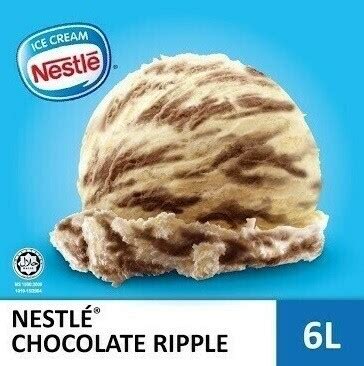 Nestl Chocolate Ripple Litre Ice Cream